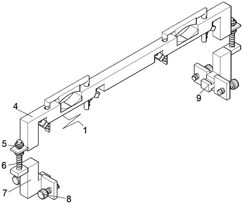 Animal experiment table for improving experiment efficiency