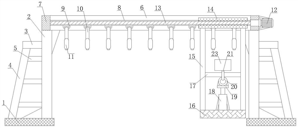 A new type of suspension ring bridge for outdoor training