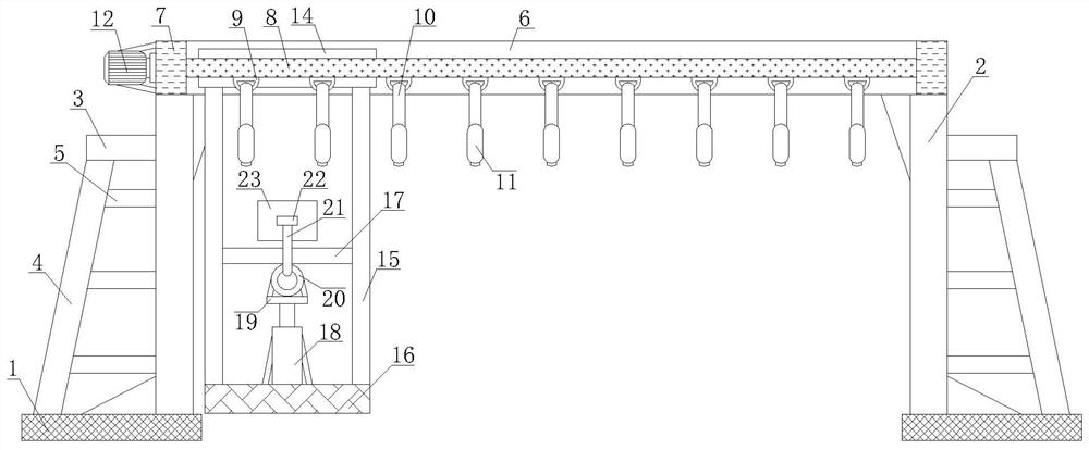 A new type of suspension ring bridge for outdoor training