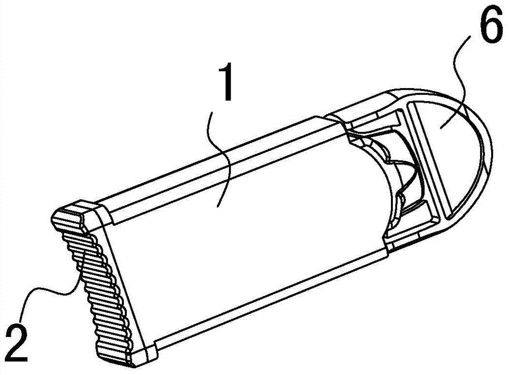 Improved head pressing disposable blood collection device