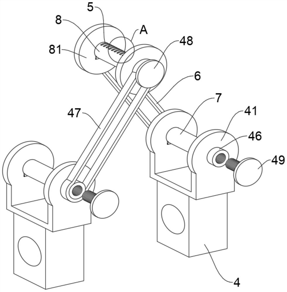 Wire inlet and outlet cabinet capable of bunching wires