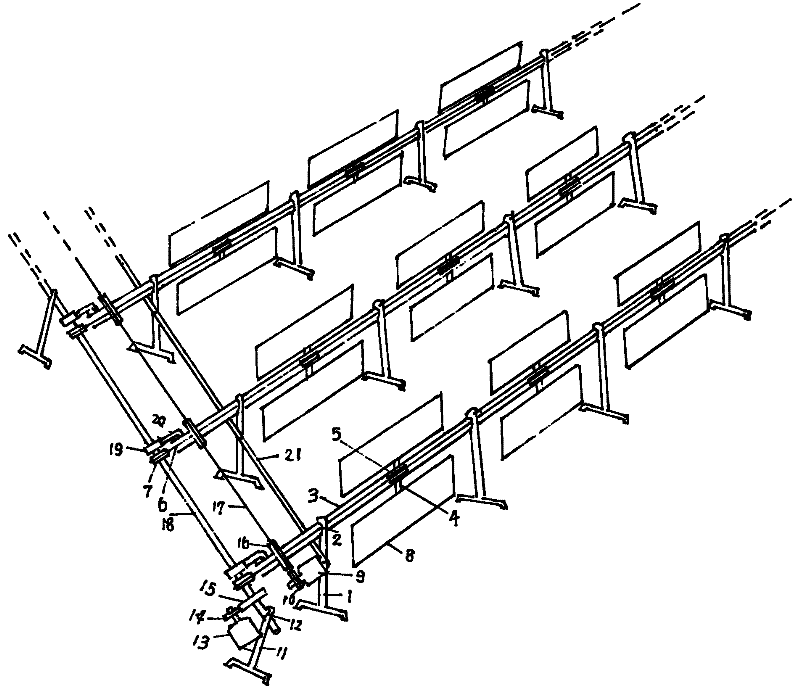 Photocell array tracking device