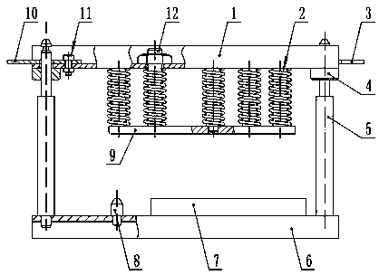 Stacked oil-cooler vacuum brazing clamp