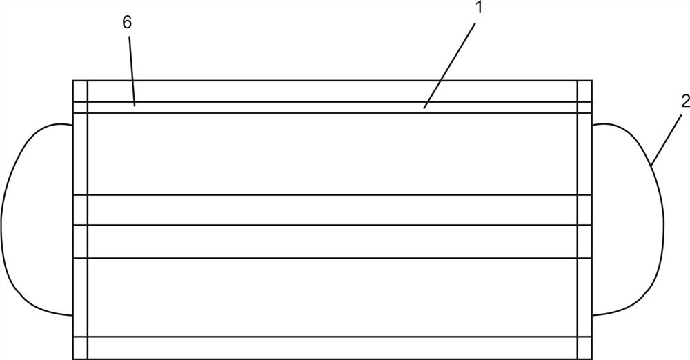 Color-changing functional mask and preparation method thereof