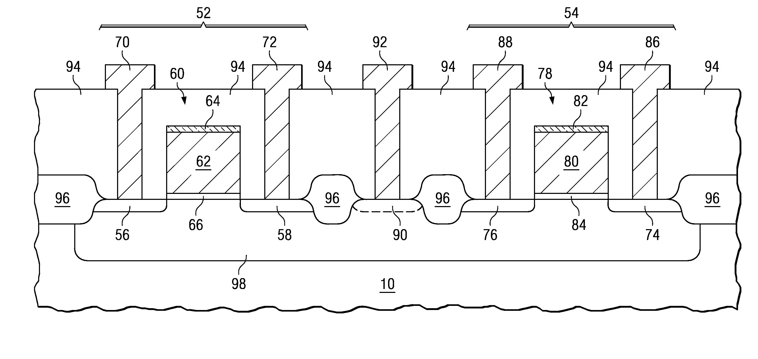 Simple and effective method to detect poly residues in locos process