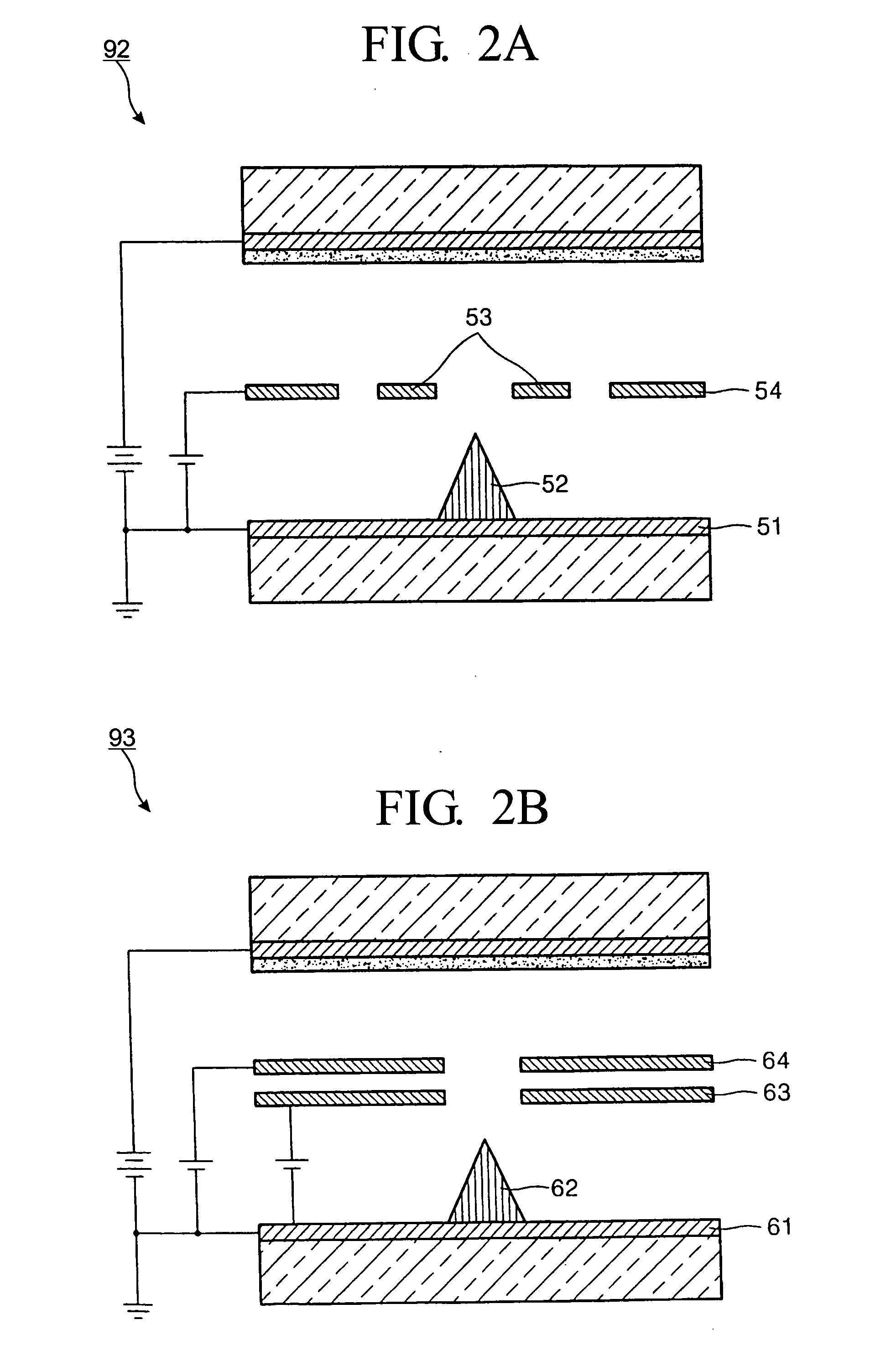 Field emission display having an improved emitter structure