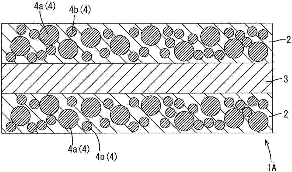 Filler-containing pressure-sensitive adhesive tape and method of producing filler-containing pressure-sensitive adhesive tape