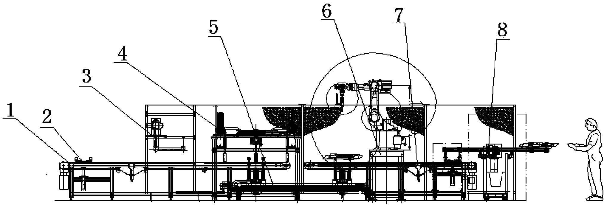 Glue-spraying apparatus for automobile windshield glass and glue-spraying method thereof