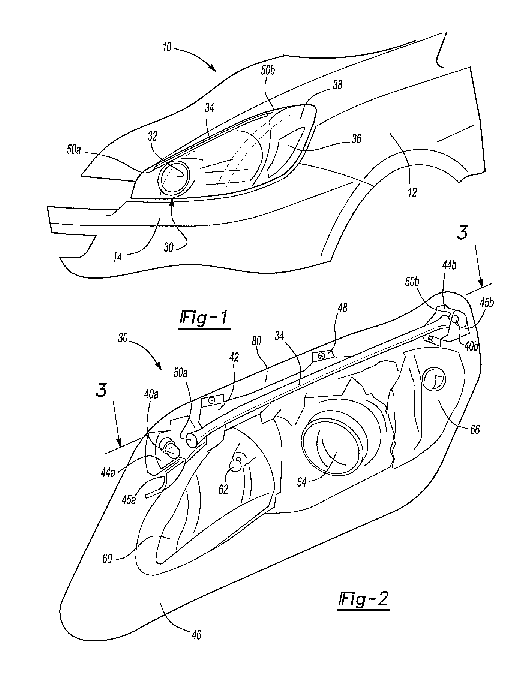 Headlamp bulb type light pipe