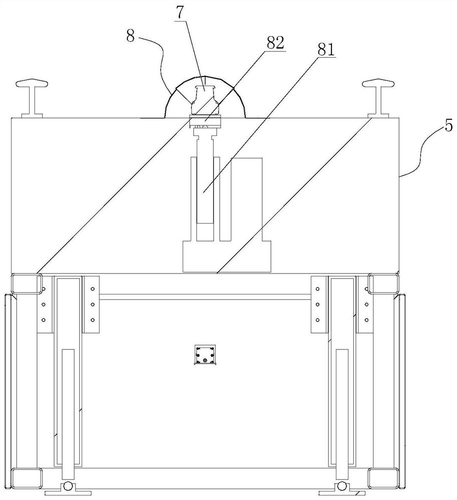 Automatic guiding transfer robot adopting indoor and outdoor integrated guiding and positioning technology