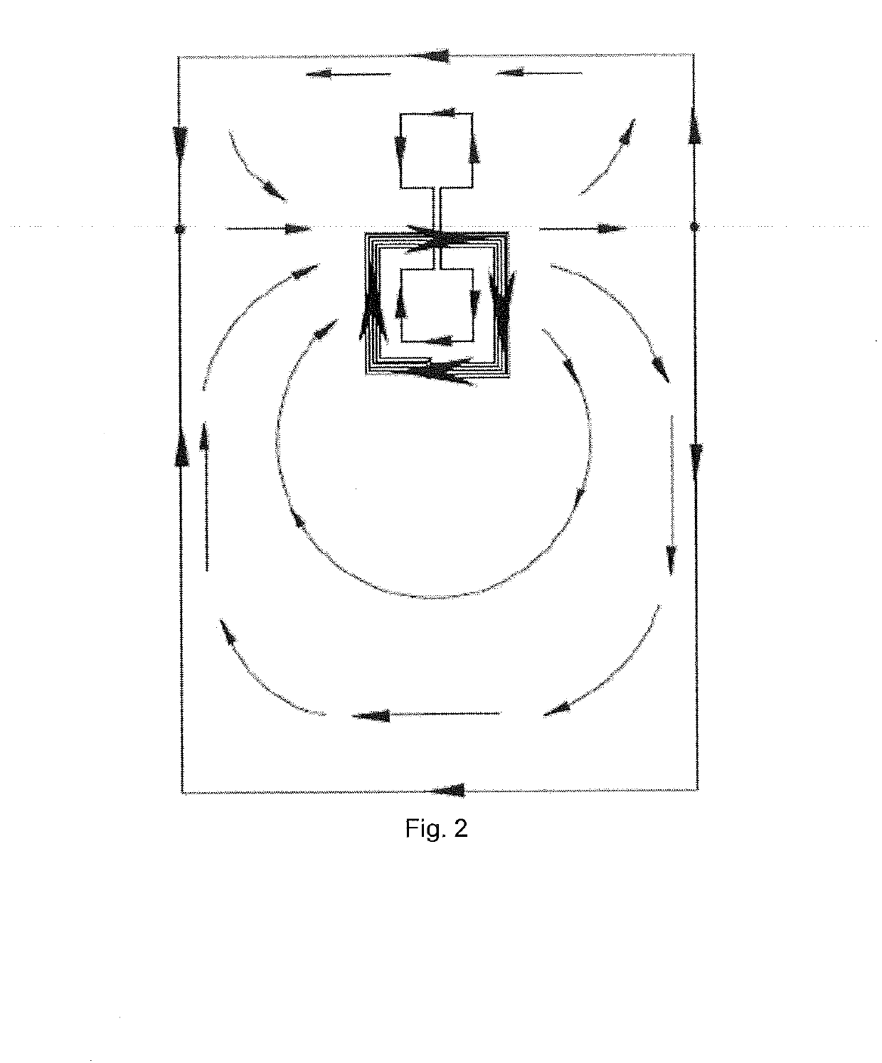 8-shaped NFC antenna with metal back cover