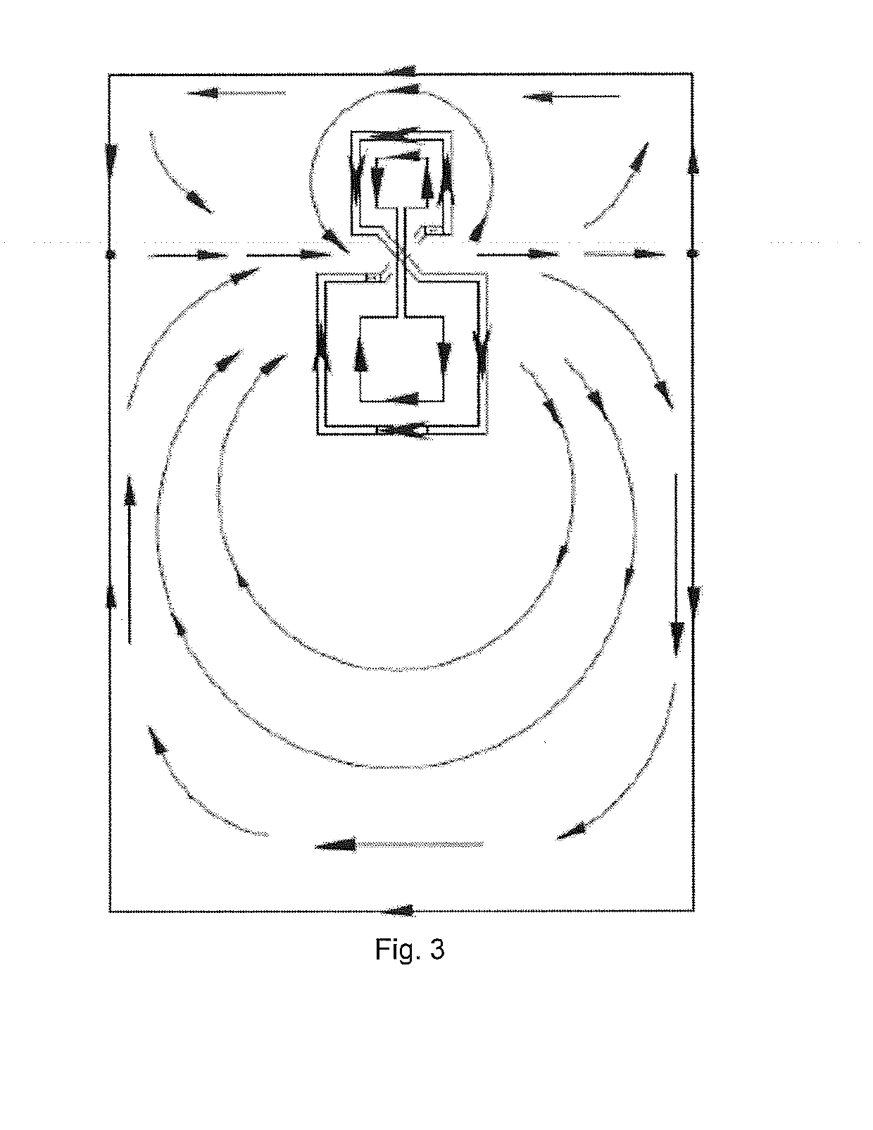 8-shaped NFC antenna with metal back cover