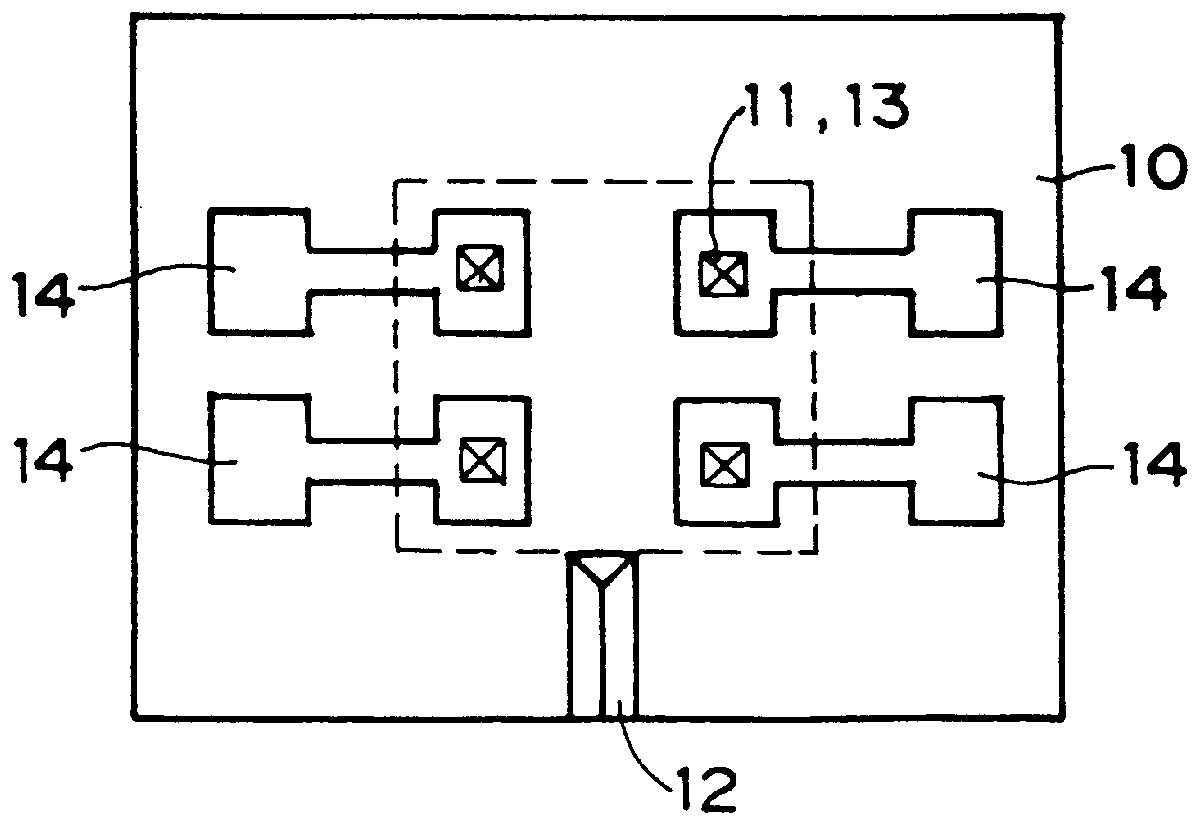 Composite unit of optical semiconductor device and supporting substrate and method for mounting optical semiconductor device on supporting substrate