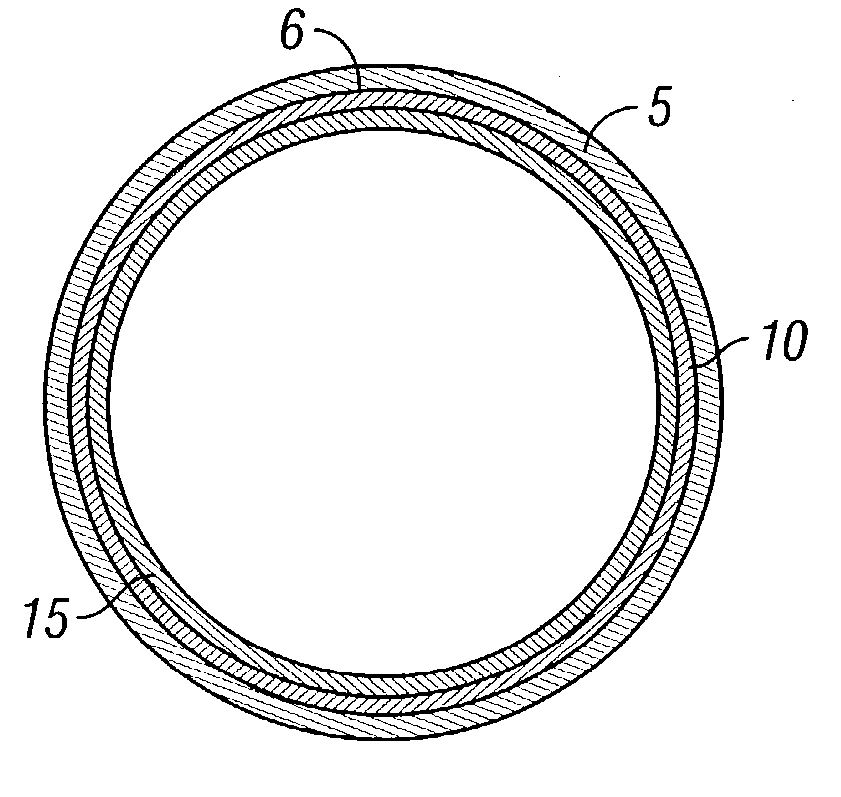 Polyphenylene sulfide protected geothermal steam transportation pipe