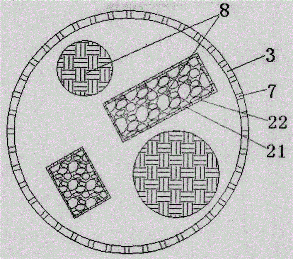 Method for water environmental modification by microbial bag