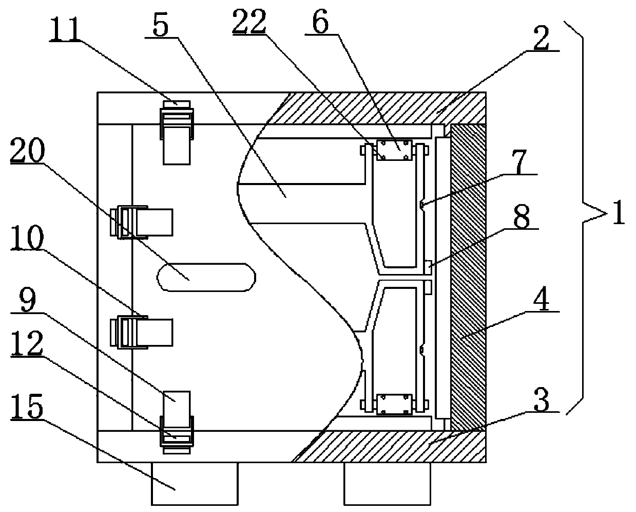 Multifunctional article storage module