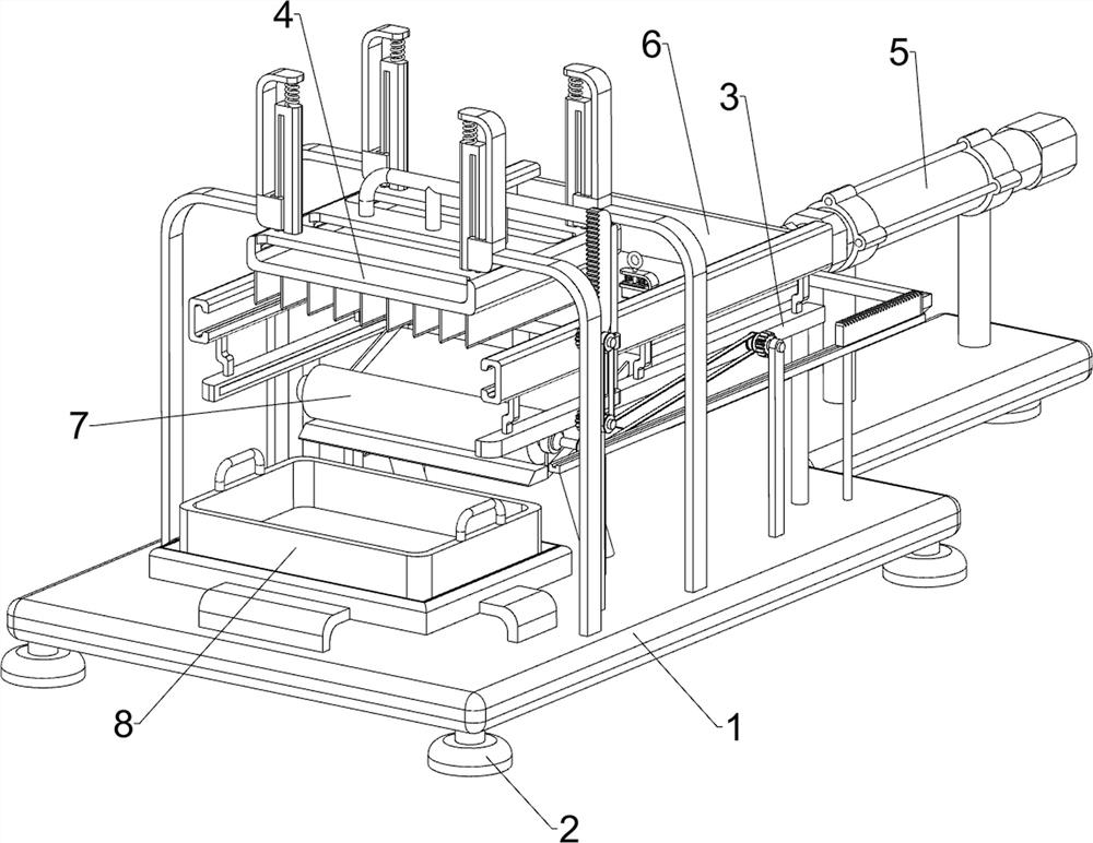 Chinese herbal medicine pressing and shredding device for traditional Chinese medicine