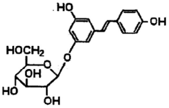 A kind of polydatin pharmaceutical composition without organic solvent and preparation method thereof