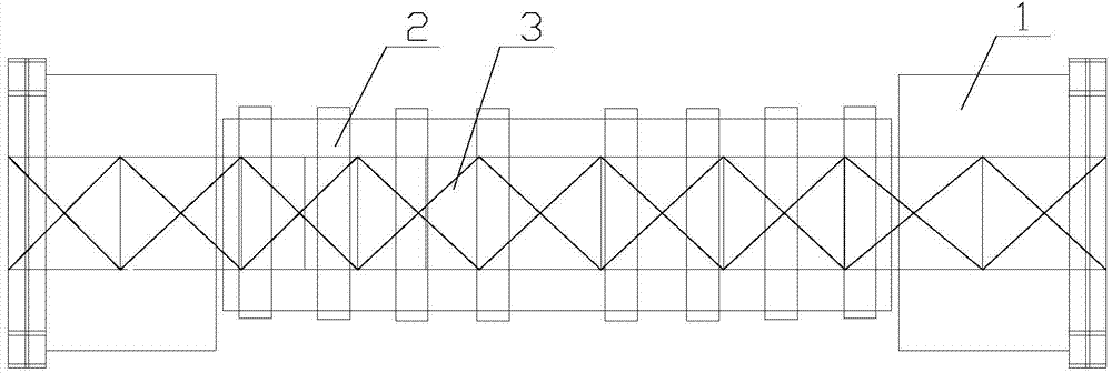 In-situ protection construction method of pipeline above foundation pit