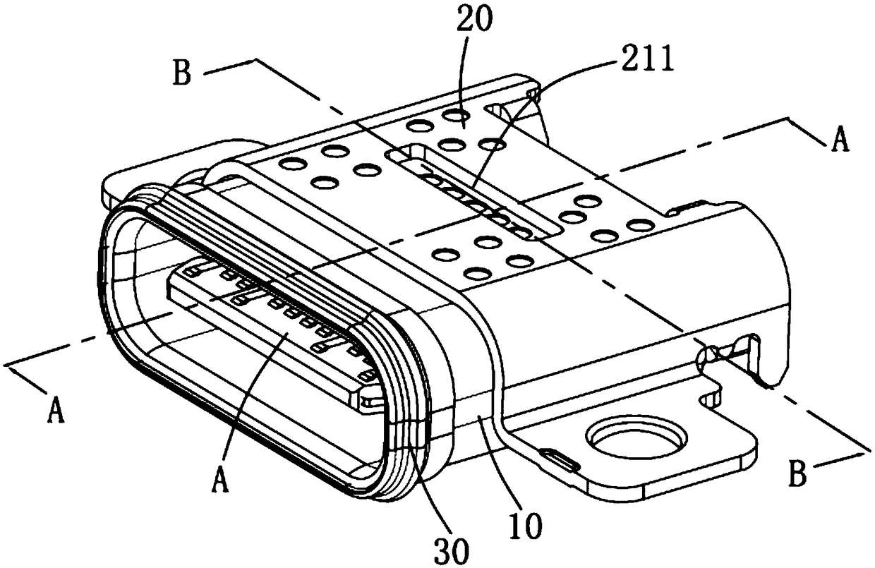 Forward and backward plug USB socket