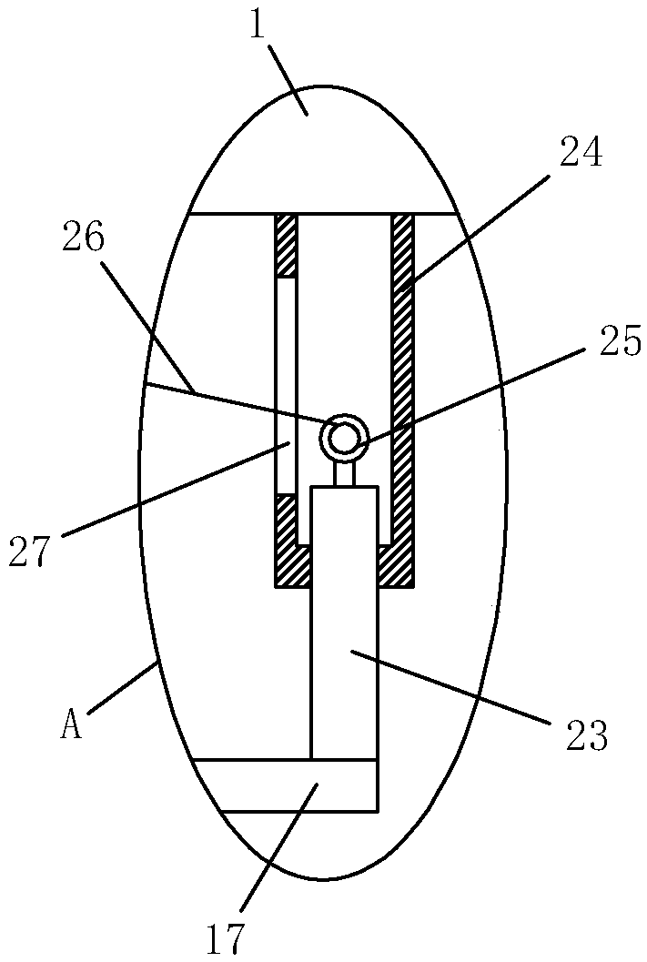 Multifunctional measuring device for construction engineering management