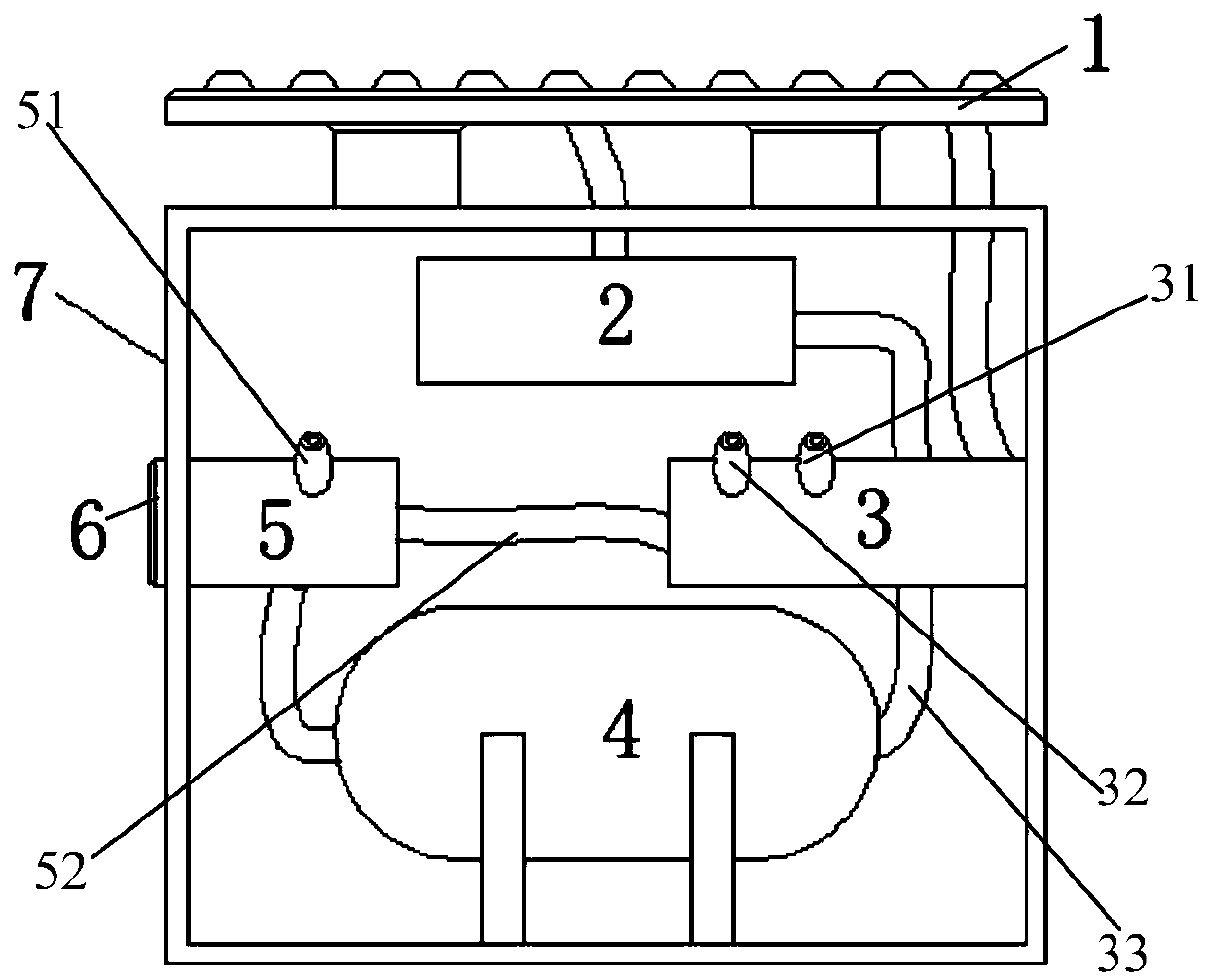 Solar and hydrogen fuel battery field charging pile facing small-scaled equipment