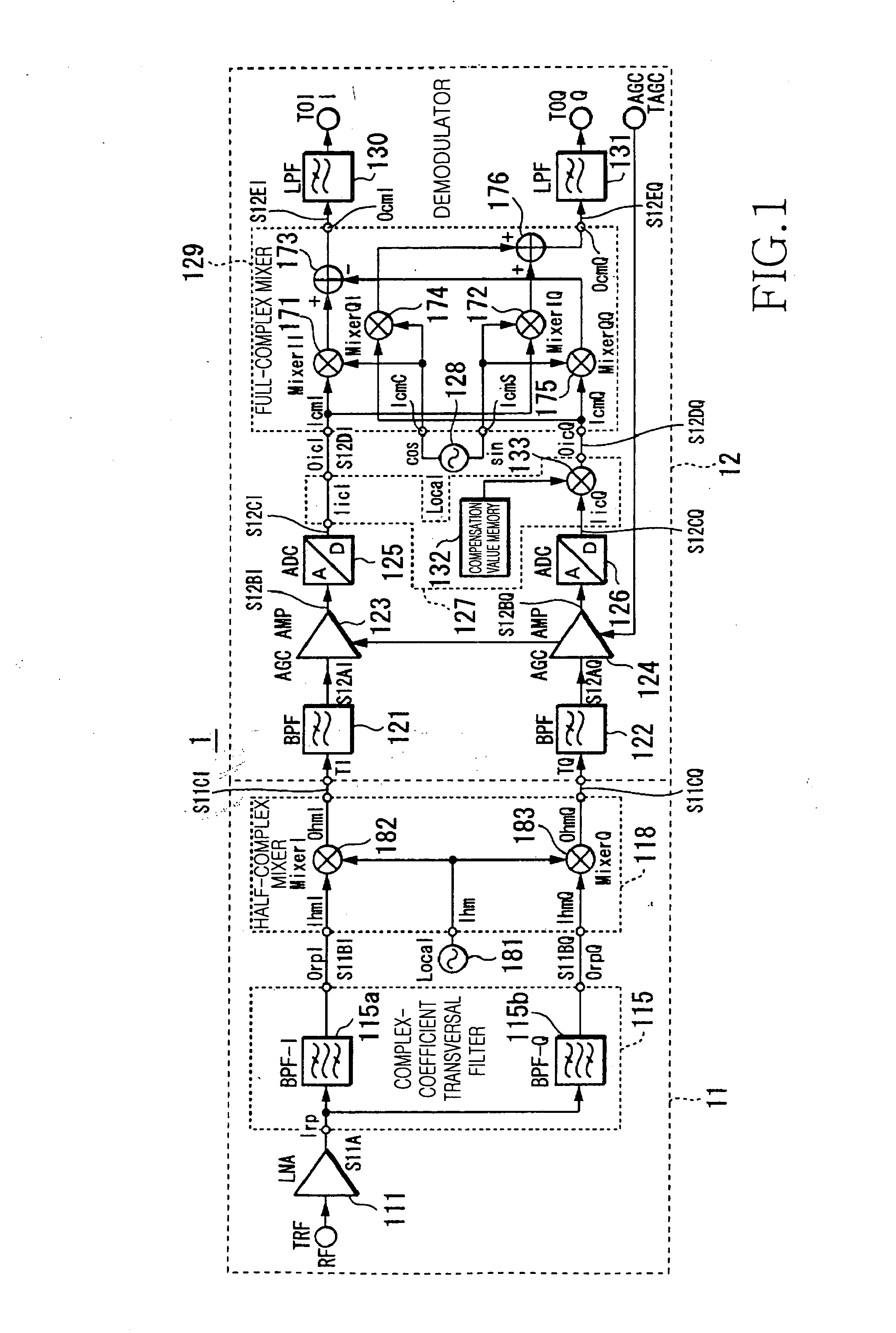 Downconverter and upconverter