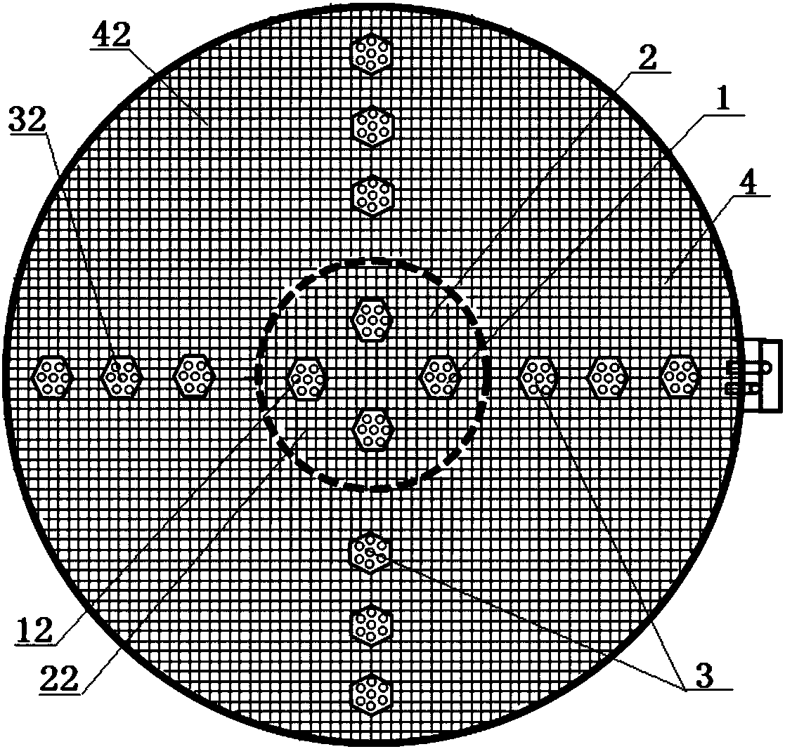 Combustor fire cover, combustor and gas stove