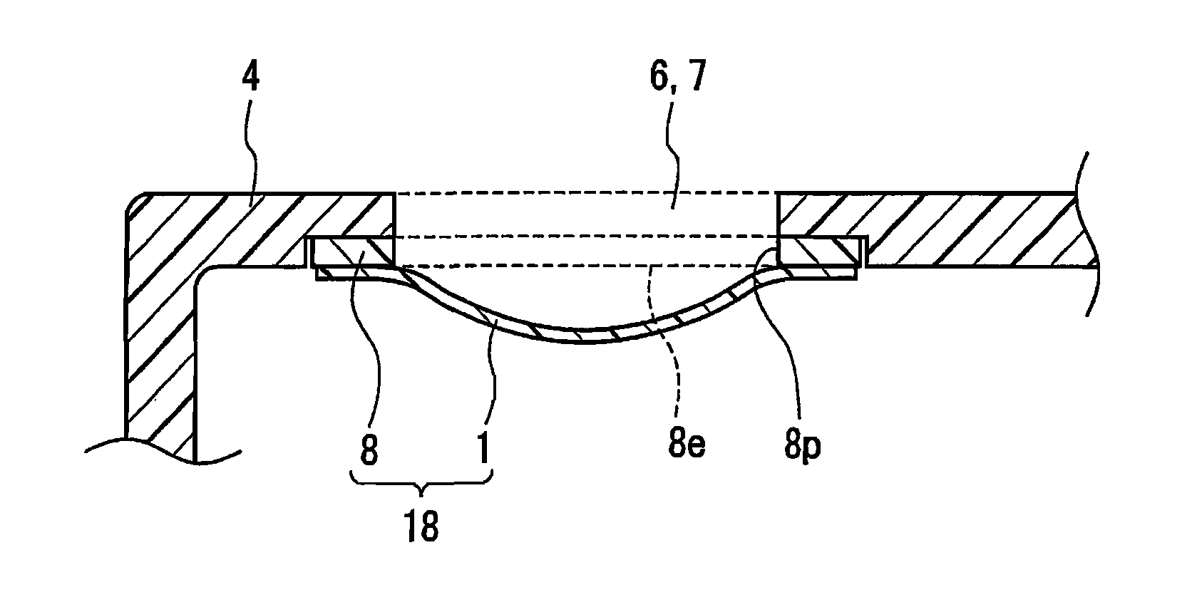 Sound-permeable member equipped with waterproof sound-permeable membrane, and method of manufacturing the same