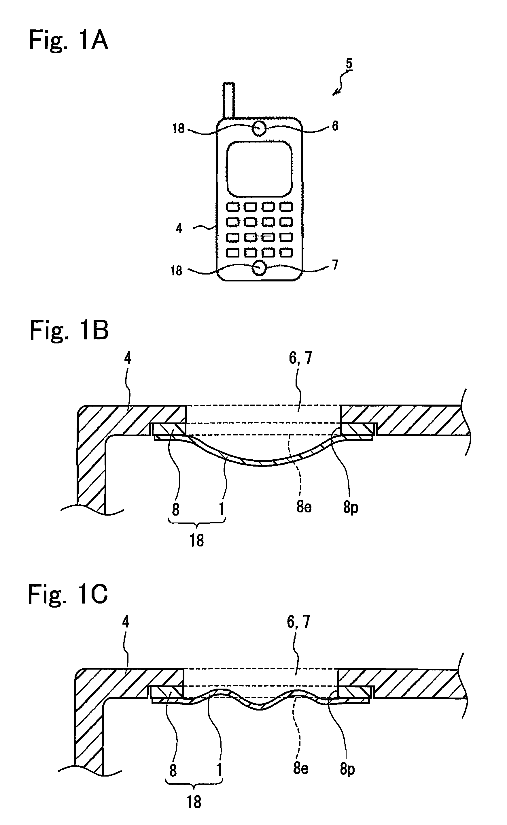 Sound-permeable member equipped with waterproof sound-permeable membrane, and method of manufacturing the same