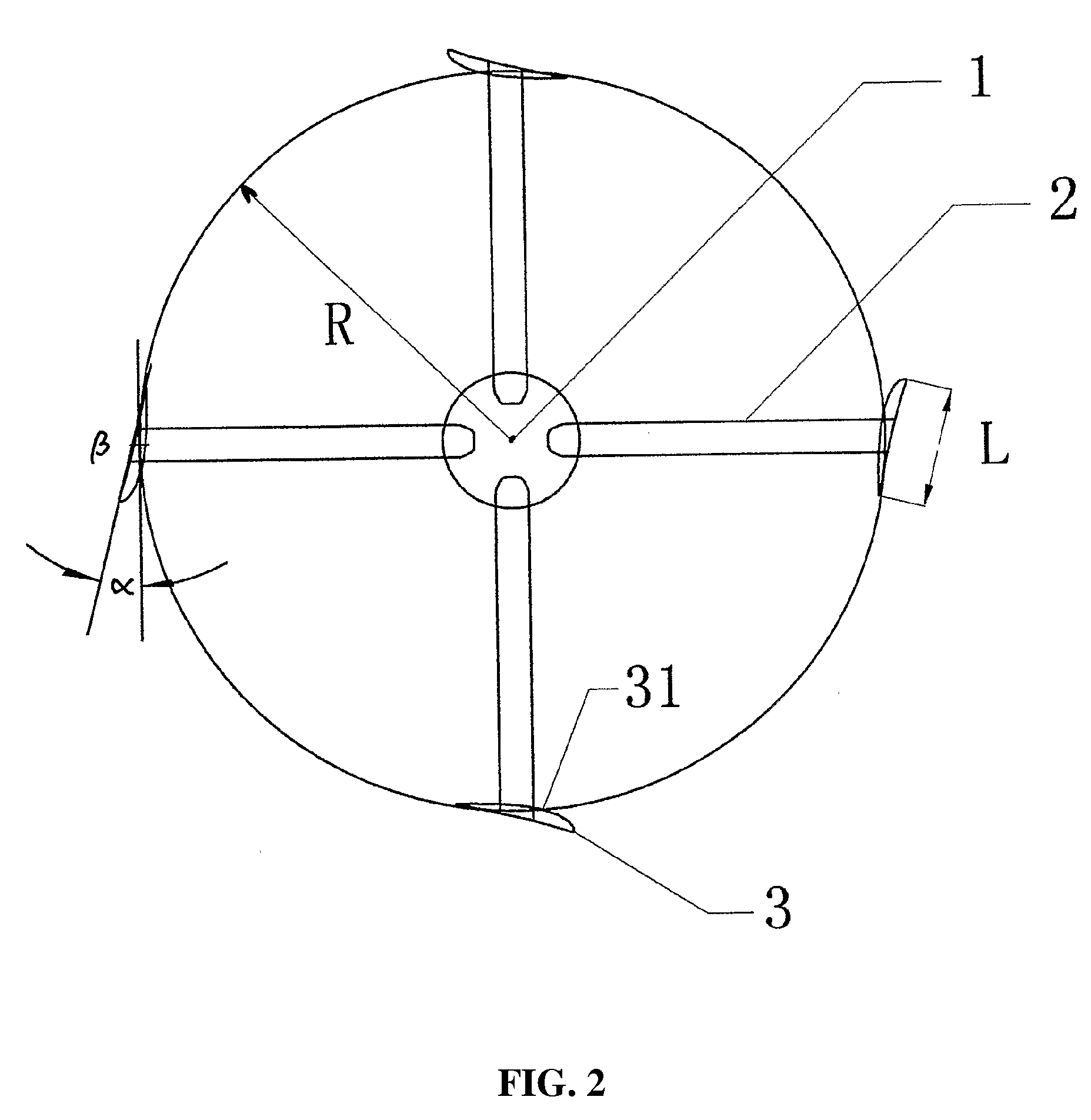 Vertical axis wind turbine and method of installing blades therein