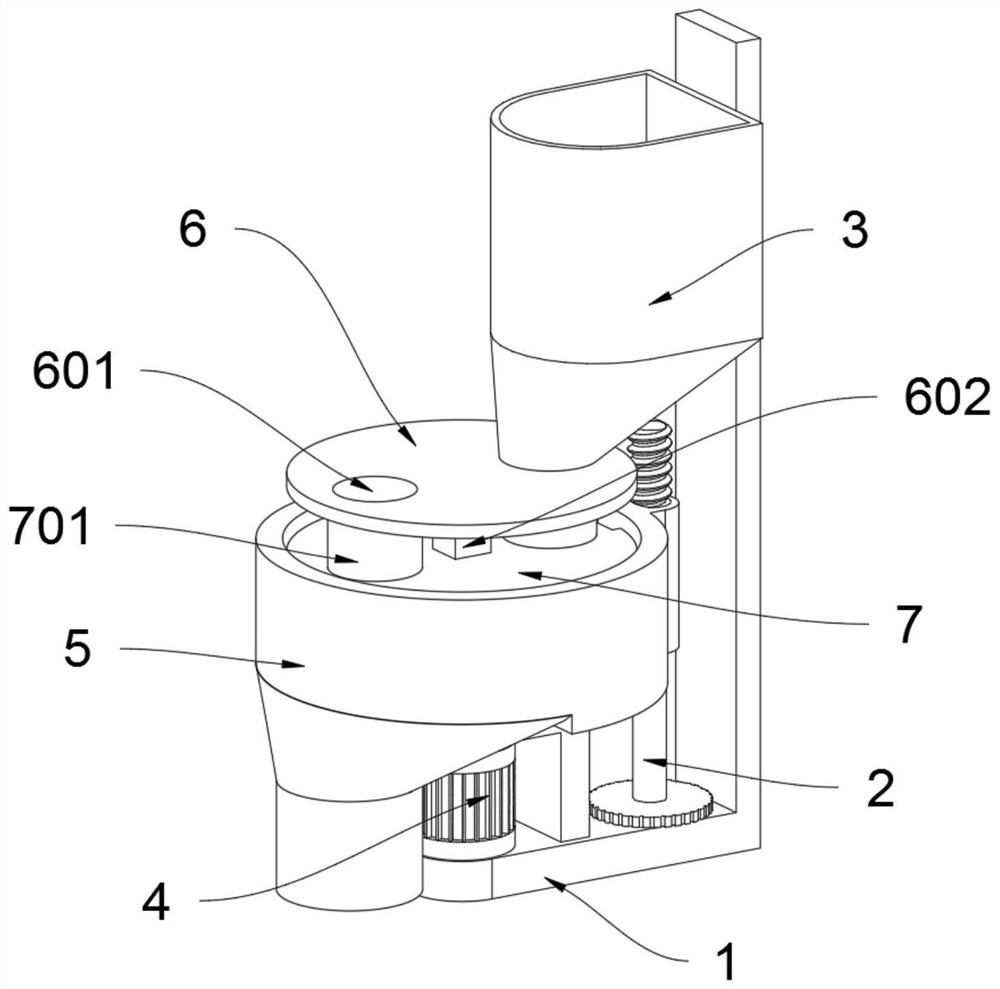 Spiral conveying equipment for corn starch processing workshop