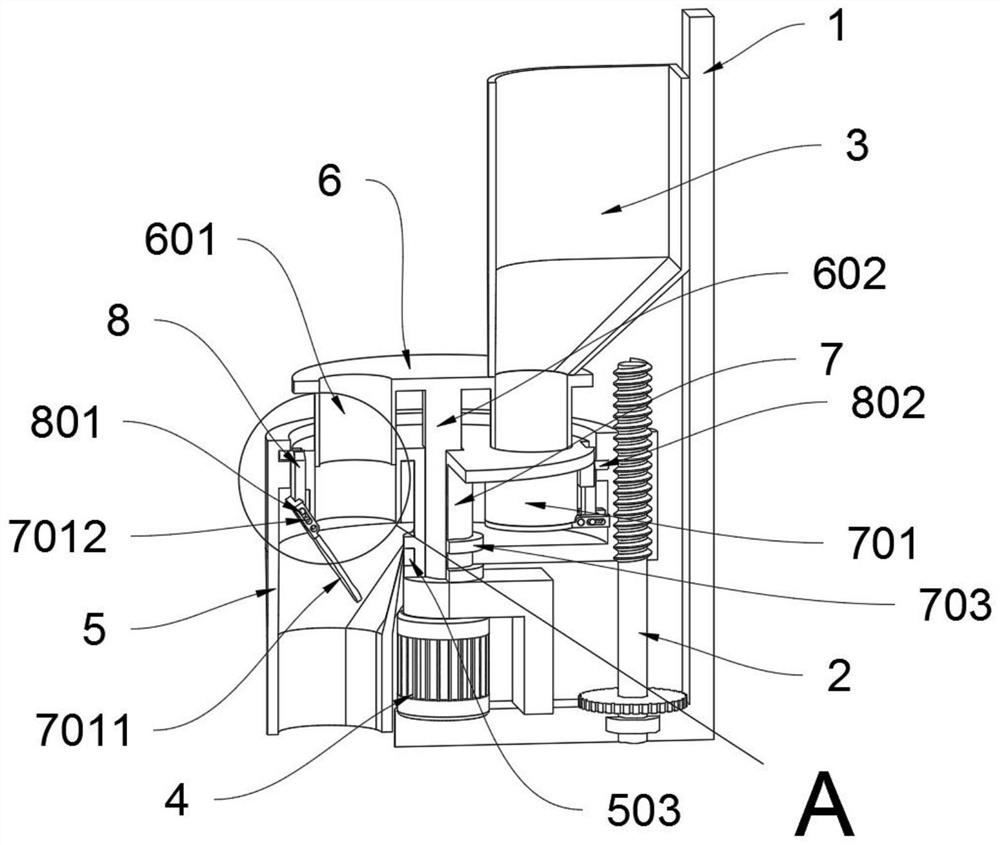 Spiral conveying equipment for corn starch processing workshop