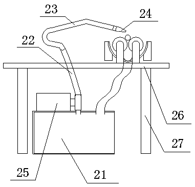 Direct spraying type automatic bean bar production equipment