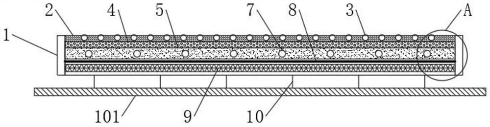 Aesthetics-based vibration noise reduction type piano training protective pad