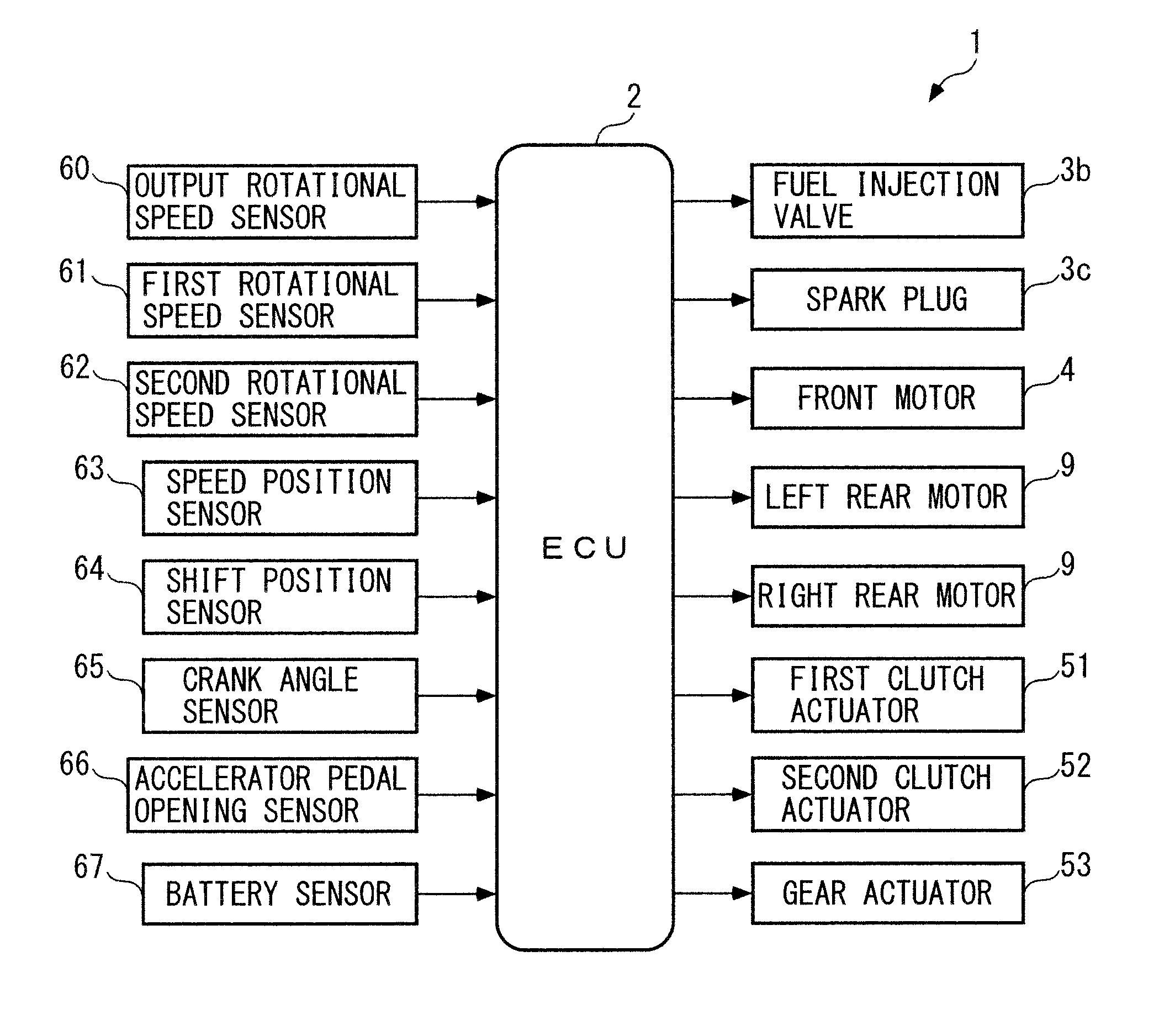 Drive device for vehicle