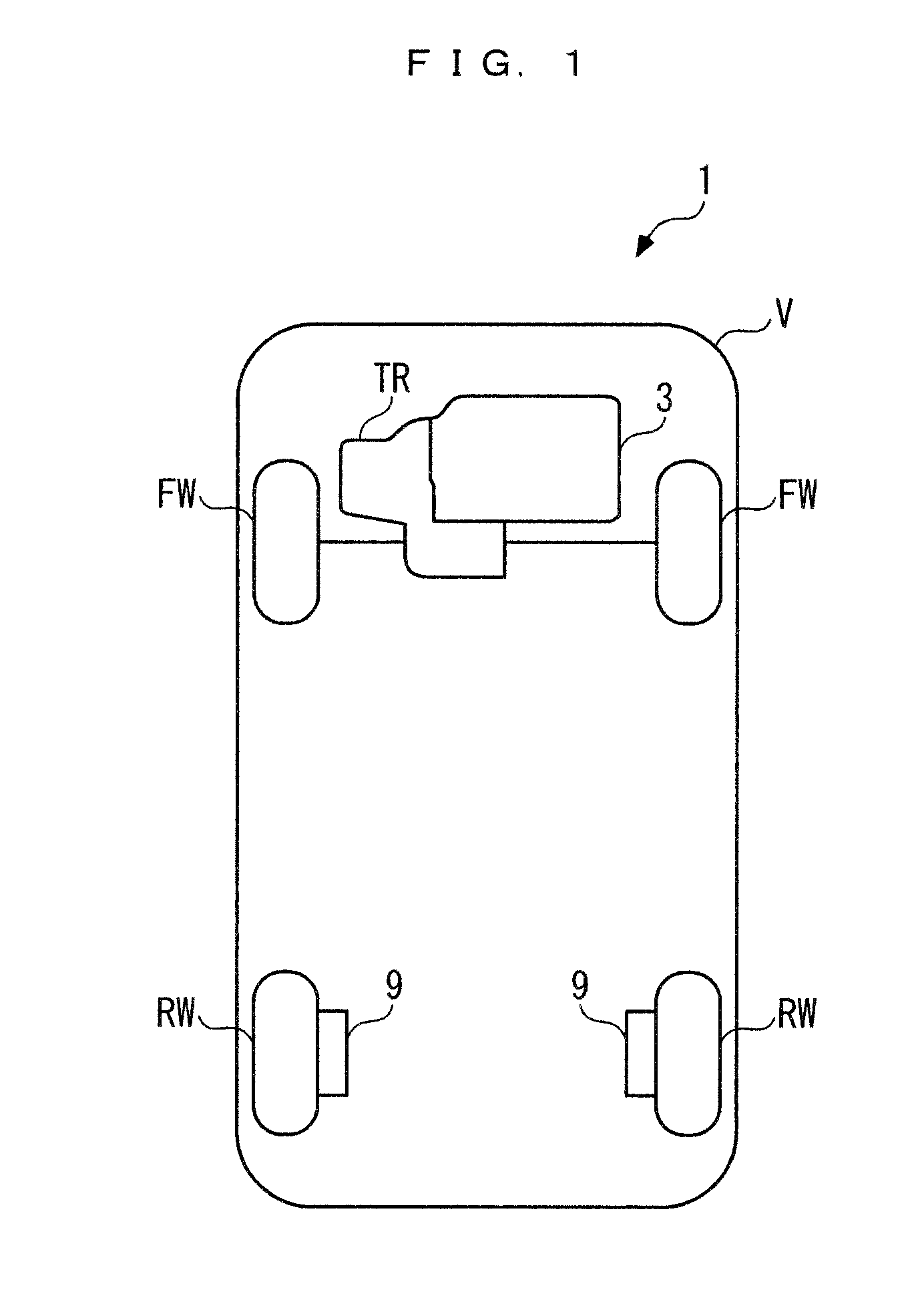 Drive device for vehicle