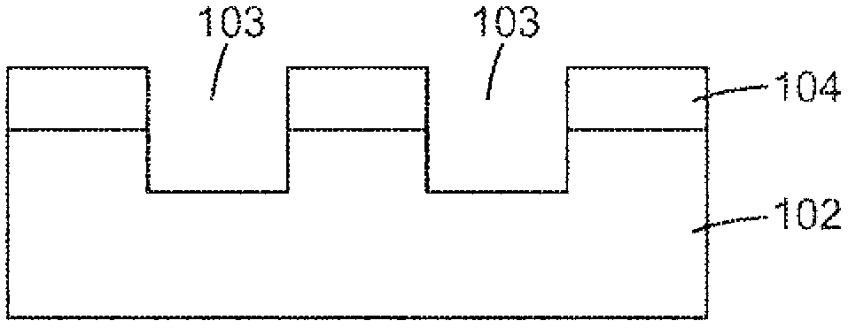 Etching process for semiconductors