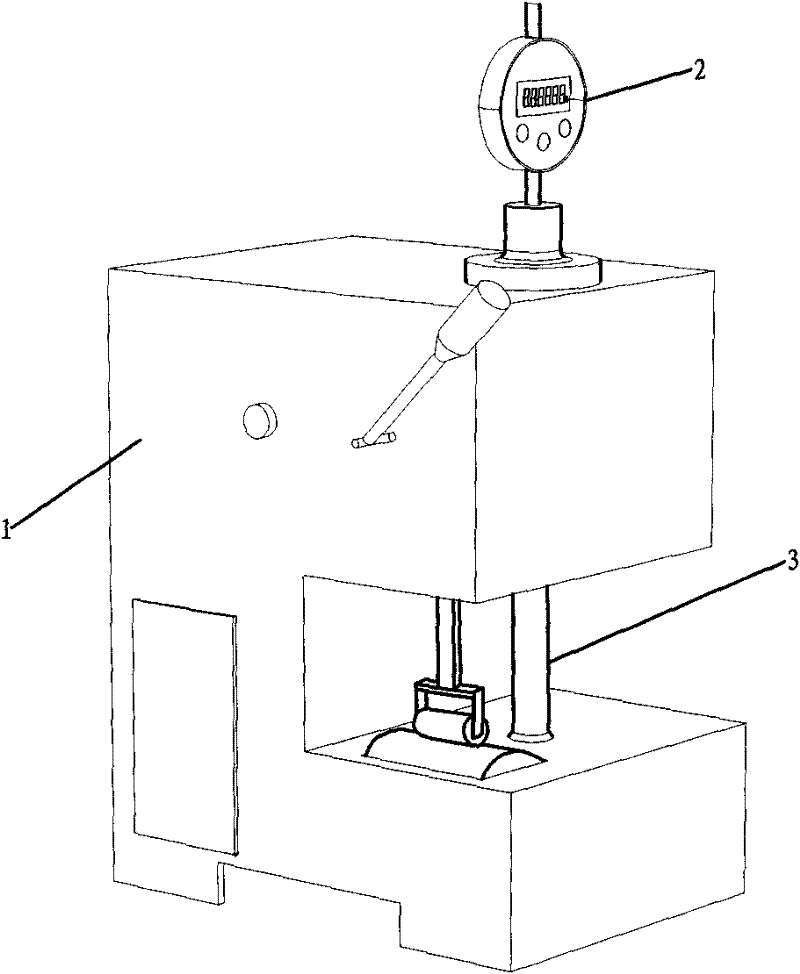 An automatic thickness gauge and an automatic thickness measurement system