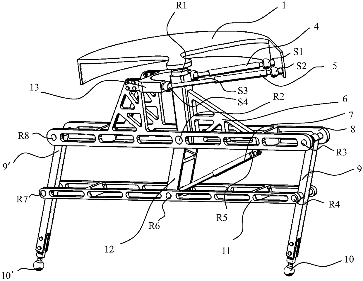 Hexapod walking robot