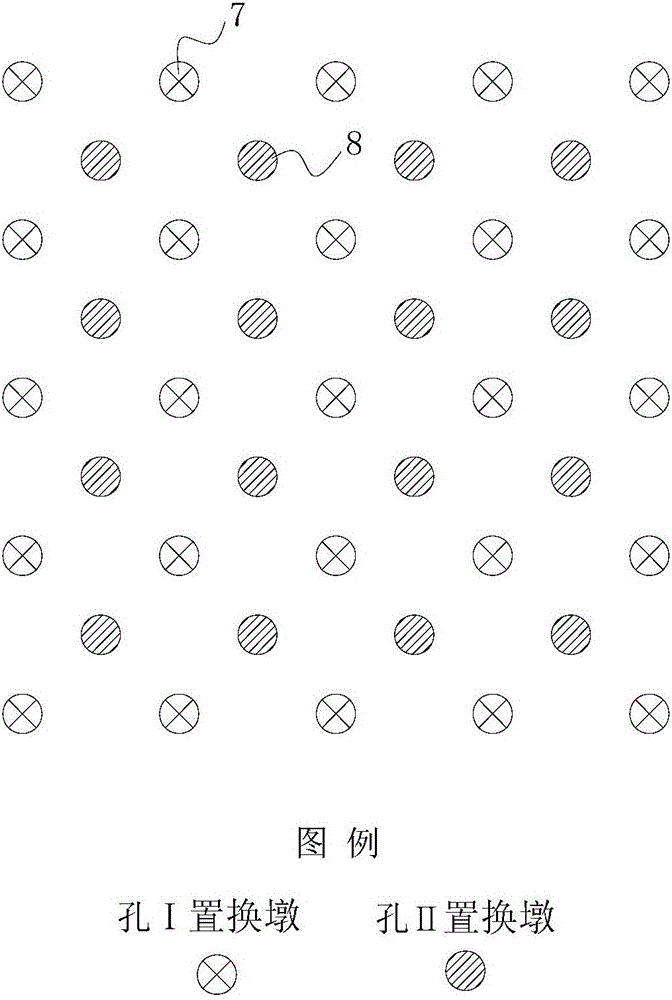 Artificial drainage and dewatering, cushion and low-energy replacement dynamic compaction shallow foundation strengthening method