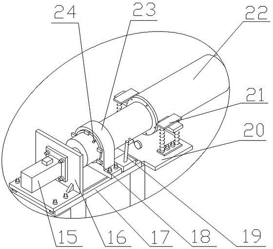 Reliability test platform for radial hydrostatic bearing