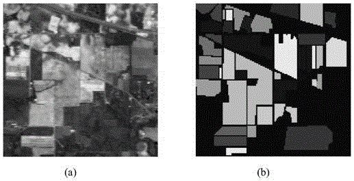 Hyper-spectral classification method based on low-order mutual information and spectral context band selection