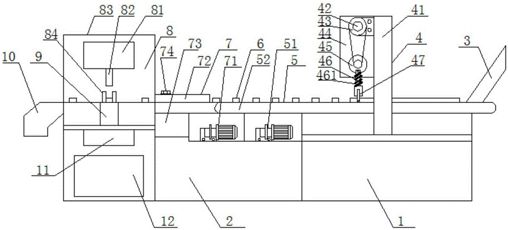 A candy cutting and packaging machine