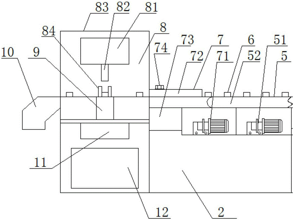 A candy cutting and packaging machine