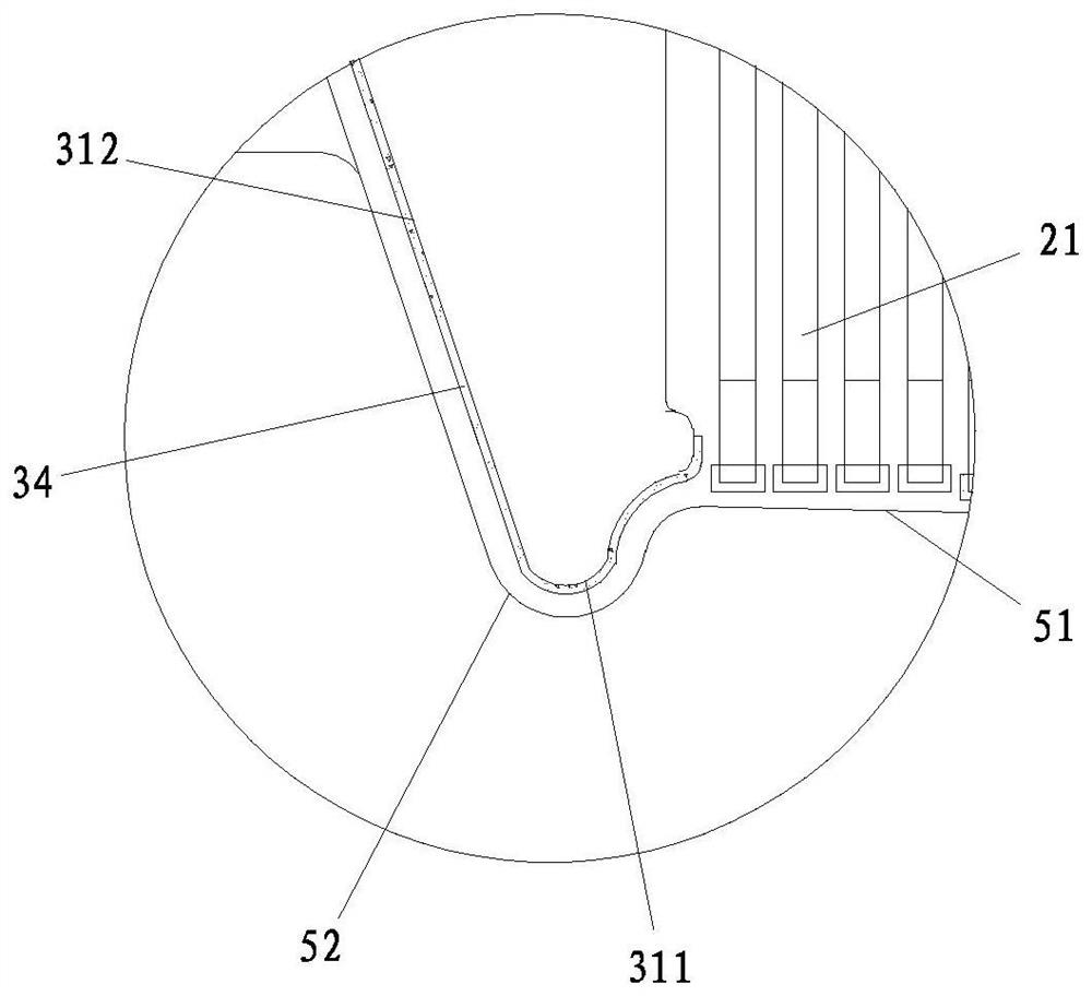 A sleeper cutting head