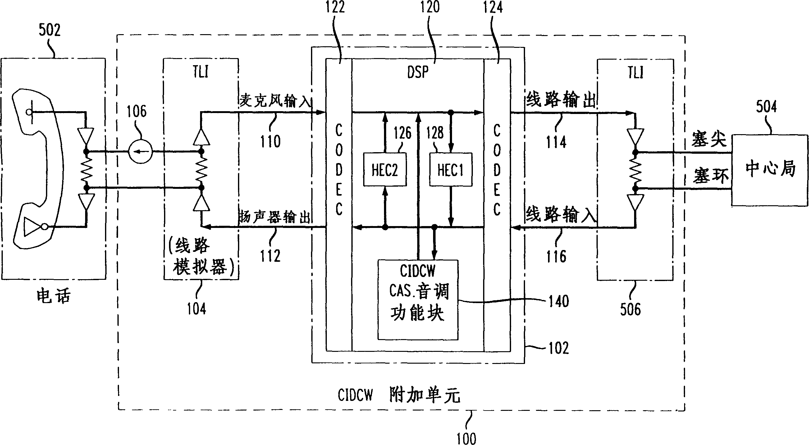 Receiver unit relating to call information