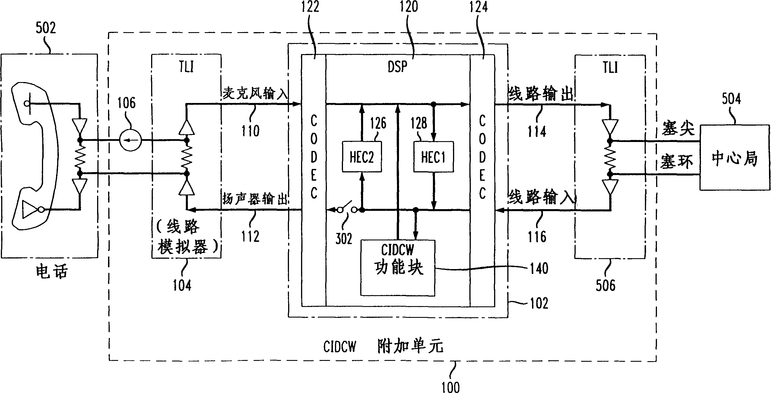 Receiver unit relating to call information