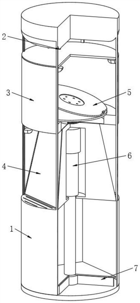 Angle-adjustable exhibition stand