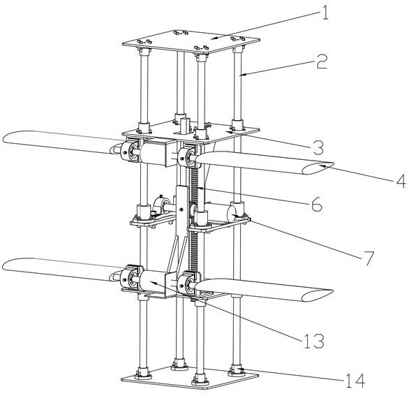 A semi-active ground effect wing hydroelectric power generation method and device